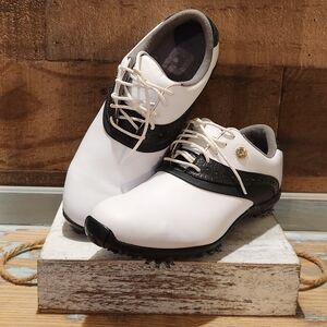 FootJoy White and Black Women's Athletic Shoes